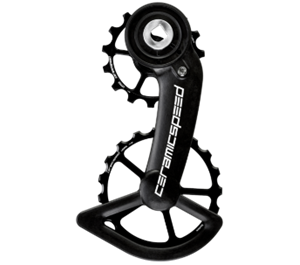 CeramicSpeed Keramiske Oversized Pulleyhjul Sort Sram Force/Red AXS